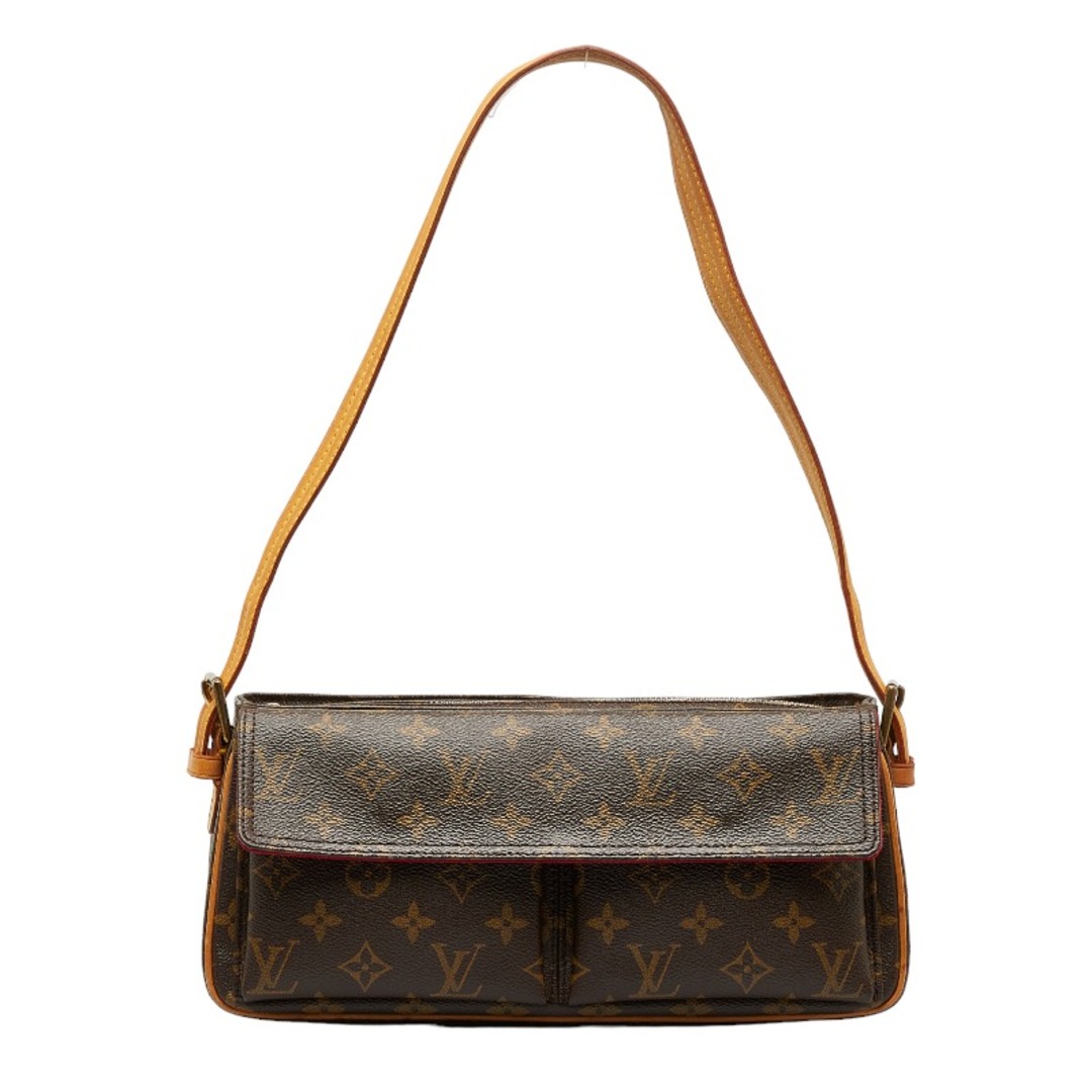 ルイ ヴィトン モノグラム ヴィバシテMM ショルダーバッグ M51164 PVC レディース LOUIS VUITTON 【222-21554】