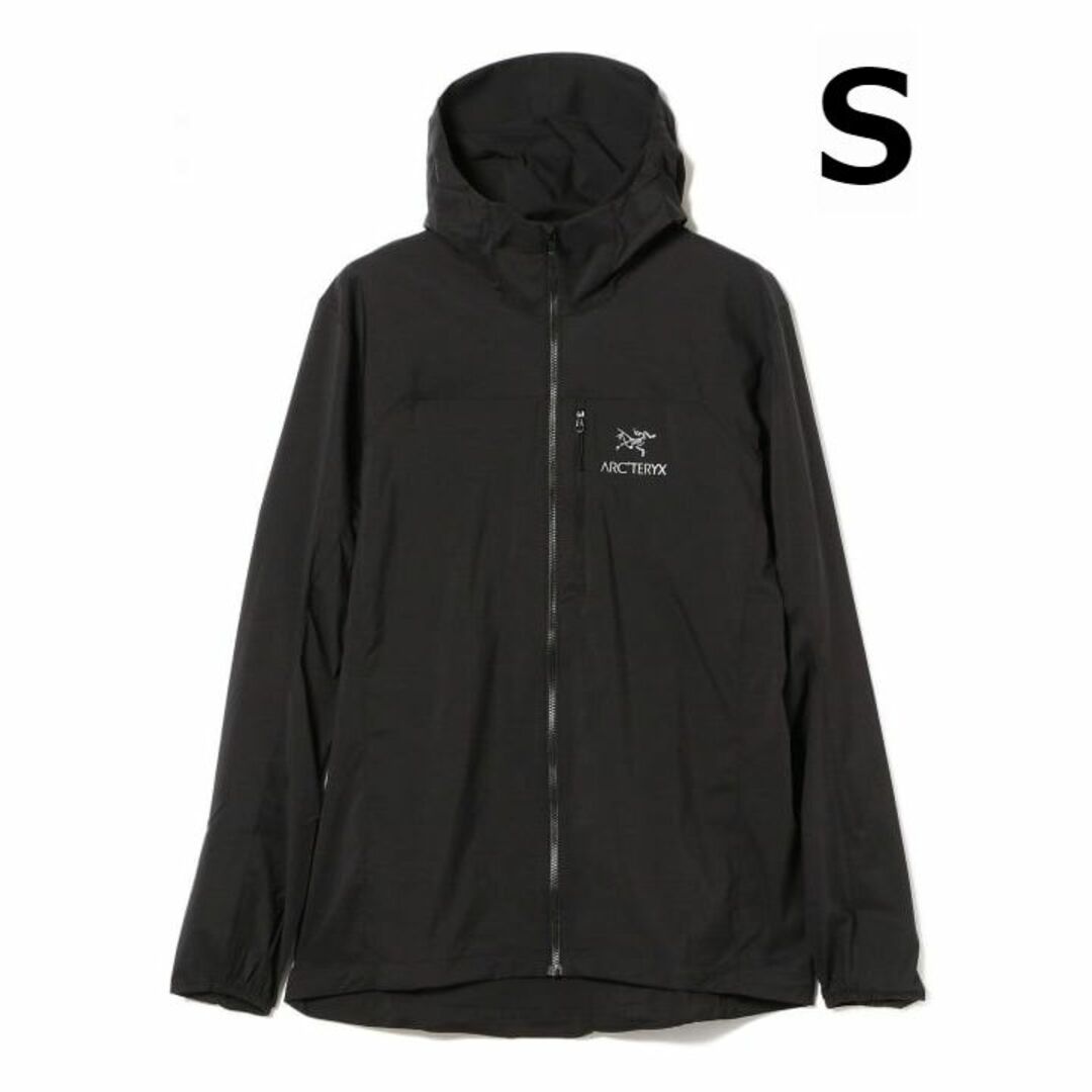 未使用 ARC’TERYX SQUAMISH Hoodie S 黒