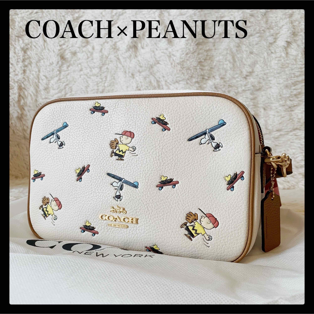レア✨️ COACH X PEANUTS ジェス クロスボディ ウィズ スポーツ-