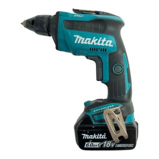 マキタ(Makita)の＊＊MAKITA マキタ 18V 充電式スクリュードライバ バッテリ1個付・充電器なし FS453D ブルー(その他)