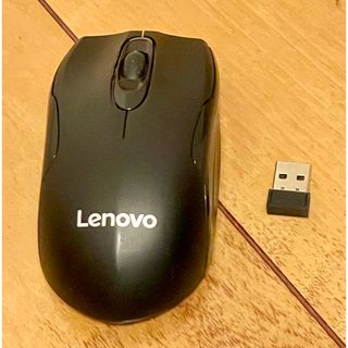 レノボ(Lenovo)の【送料込】LENOVO 光学ワイヤレスマウス　認識しますが動作しません　ジャンク(PC周辺機器)