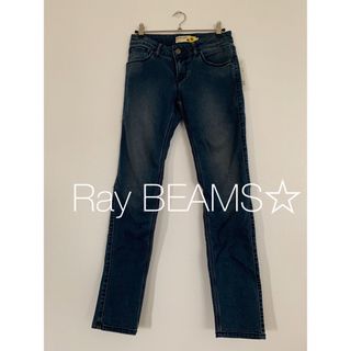 レイビームス(Ray BEAMS)の【新品】Ray BEAMS☆ストレッチスキニーデニム　ブルー(デニム/ジーンズ)