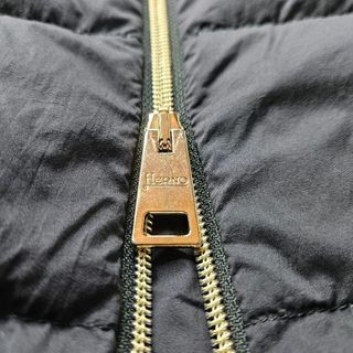 HERNO - 【美品】ヘルノ ダウンコート 異素材切り替え 42 ウール