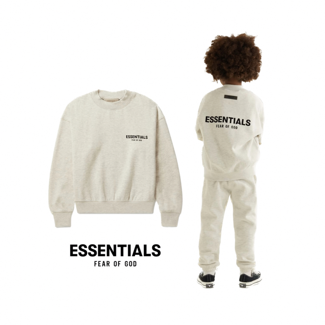 新品 ESSENTIALS FEAROFGOD キッズスウェットエッセンシャルズ