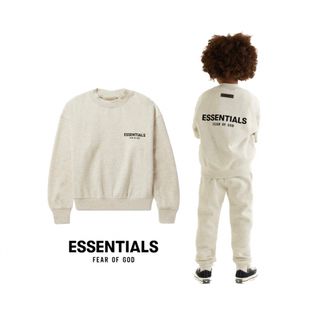 フィアオブゴッド(FEAR OF GOD)の新品 ESSENTIALS FEAROFGOD キッズスウェットエッセンシャルズ(ジャケット/上着)