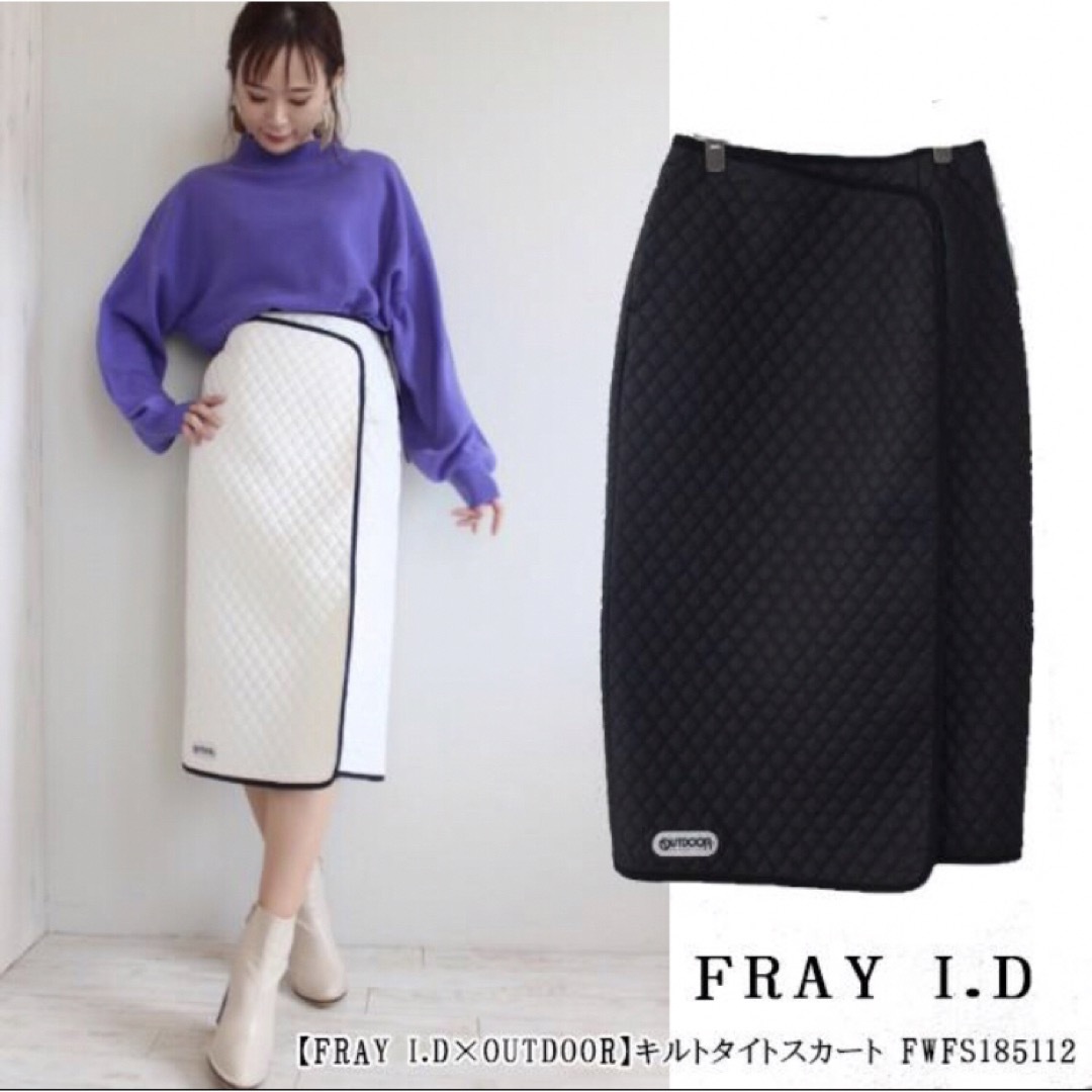 FRAYI.D×OUTDOOR キルトタイトスカート