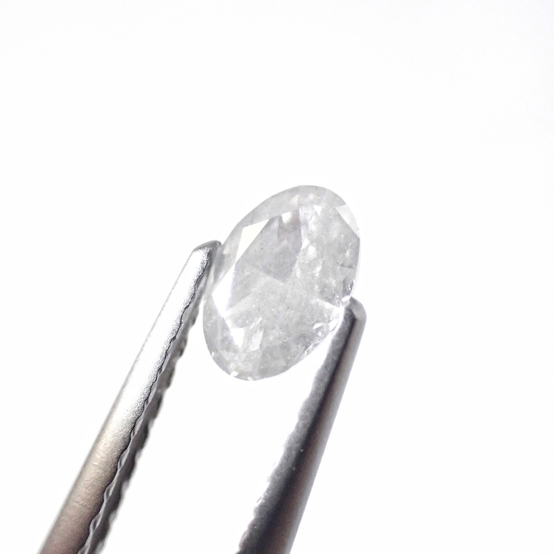 【特別価格】 0.32ct ダイヤ ルース 裸石 天然 オーバルシェイプホワイトダイヤ