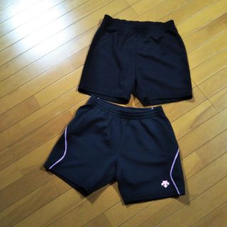 デサント(DESCENTE)のハーフパンツ2枚組　デサント(バレーボール)