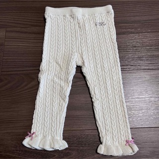 キムラタン(キムラタン)のレギンス　かぎ編み　スパッツ　サイズ80  キムラタン(パンツ)
