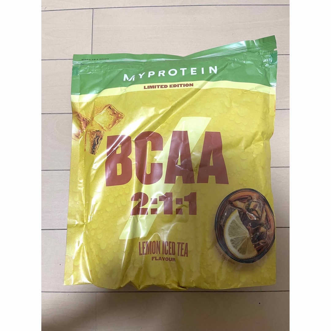 MYPROTEIN(マイプロテイン)のマイプロテイン　BCAA 2:1:1  レモンアイスティー　1キロ スポーツ/アウトドアのトレーニング/エクササイズ(トレーニング用品)の商品写真