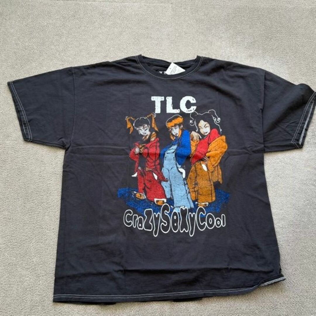 正規品 新品 TLC ティーエルシー Tシャツ ラップTシャツ ブラック L