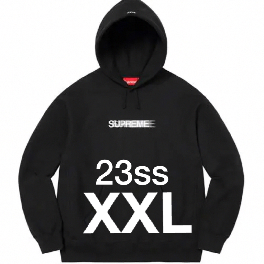 supreme 23ss motion logo hooded XXL