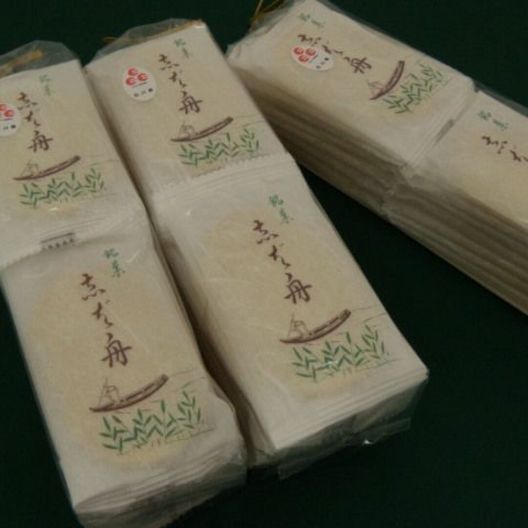 しば舟(１４枚入りおまとめ３パック)北陸金沢の干菓子は生姜せんべい、金沢しば舟 食品/飲料/酒の食品(菓子/デザート)の商品写真