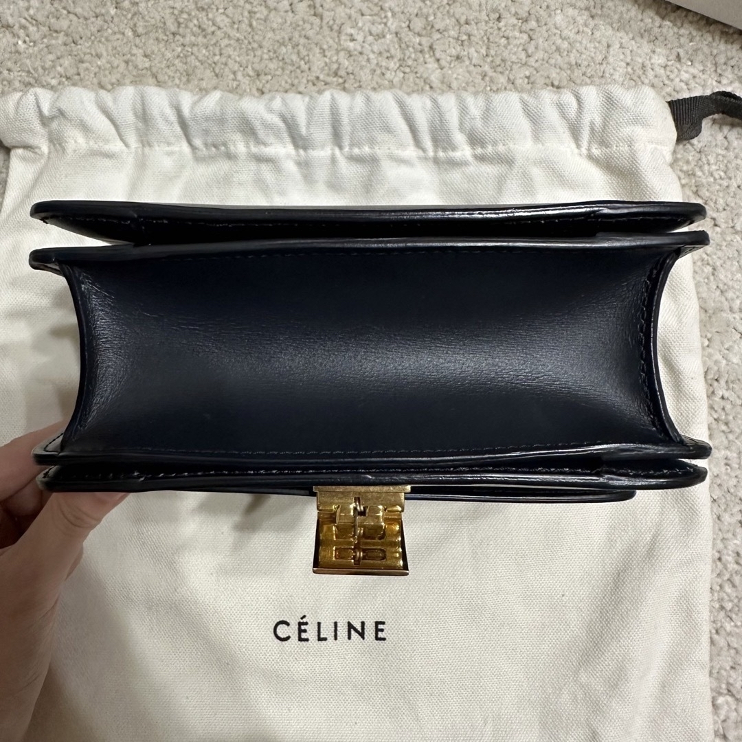 celine - 【美品】CELINE クラシックボックス スモール カーフの通販