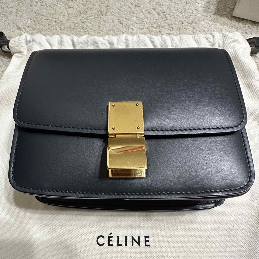 celine(セリーヌ)のspade様専用　【美品】CELINE クラシックボックス　スモール　カーフ レディースのバッグ(ショルダーバッグ)の商品写真