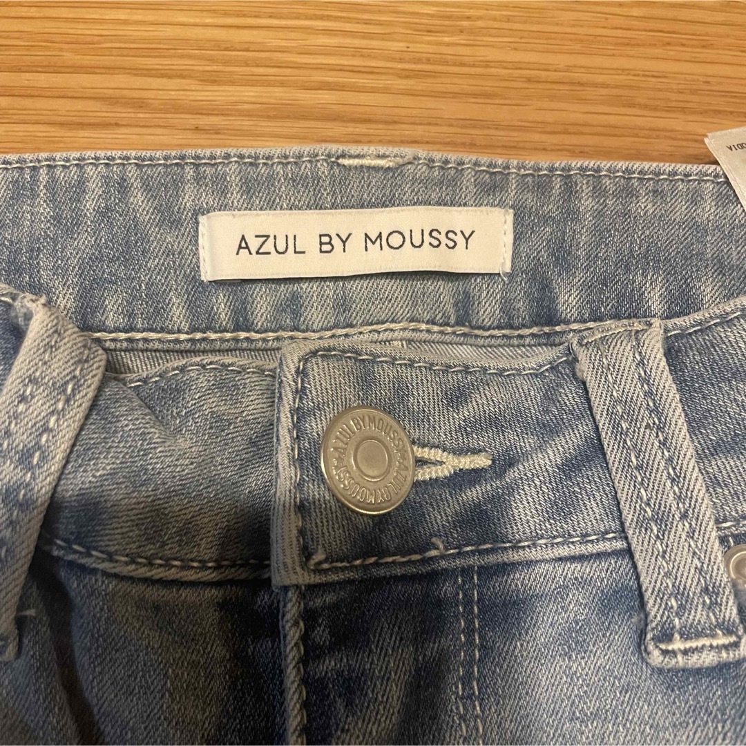 AZUL by moussy(アズールバイマウジー)のアズールバイマウジー スキニーパンツ XS 裾上げ済み レディースのパンツ(スキニーパンツ)の商品写真
