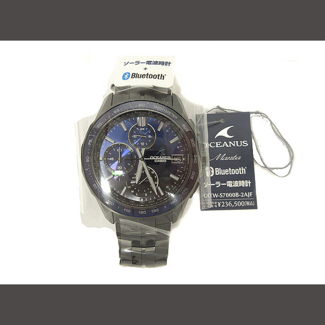 CASIO OCEANUS OCW-S7000B-2AJF オシアナス 腕時計