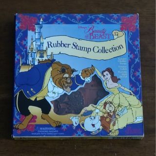 ディズニー(Disney)のディズニー美女と野獣スタンプ(印鑑/スタンプ/朱肉)