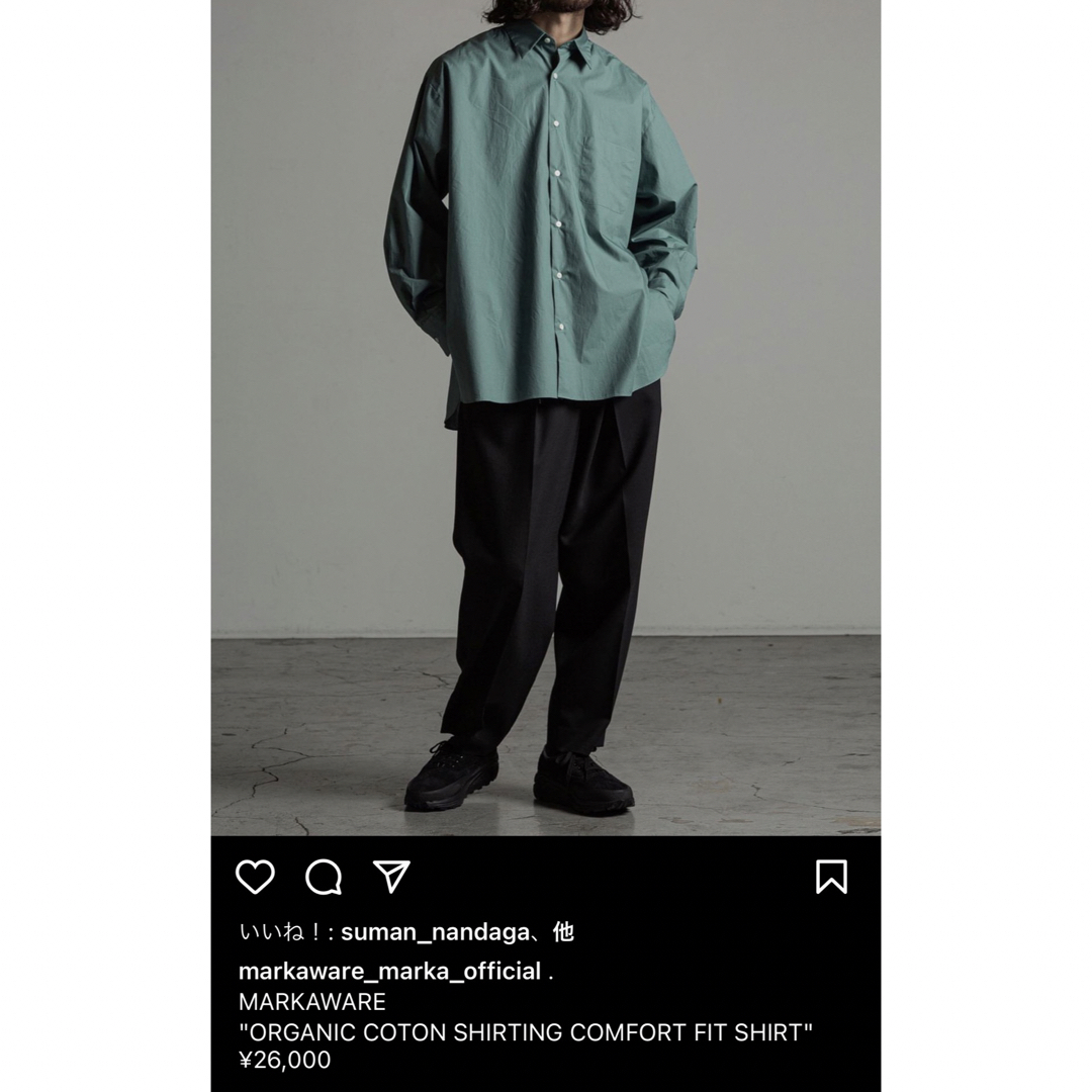 MARKAWEAR - MARKAWARE COMFORT FIT SHIRTSの通販 by attractive ...