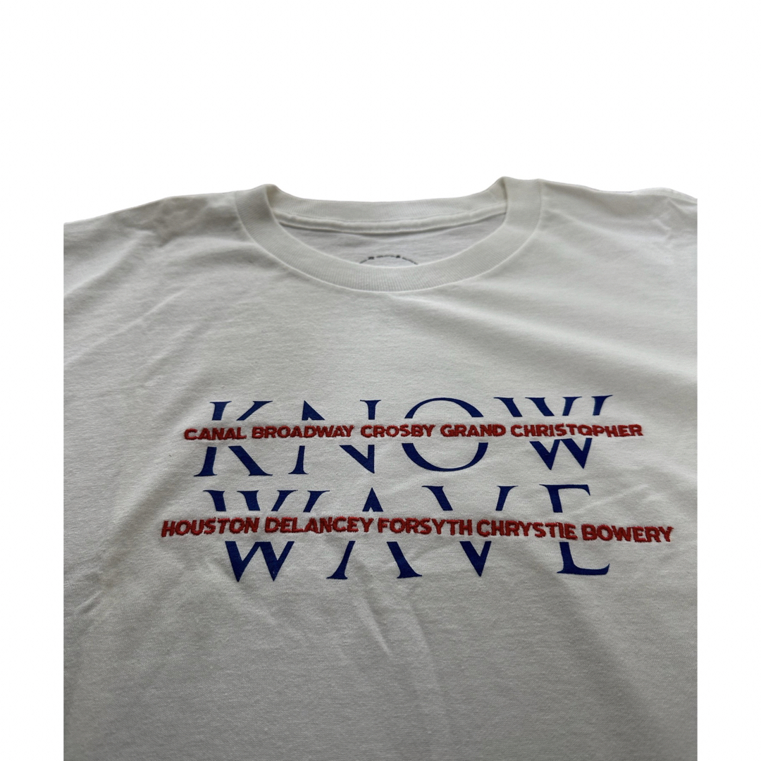 KNOW WAVE ロゴTシャツ　M White Supreme購入