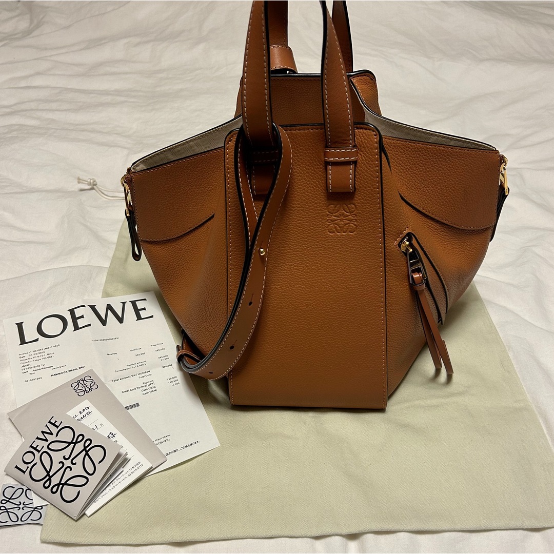 公式ストア限定 LOEWE ハンモックスモールバッグ ハンドバッグ resinpro.es