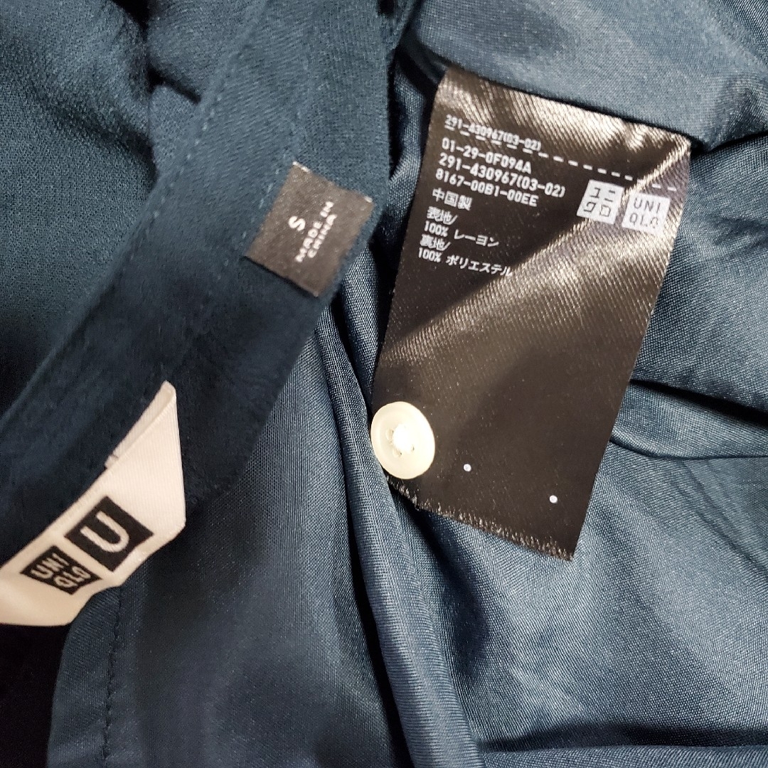 UNIQLO(ユニクロ)のUNIQLO U  七分袖ワンピース レディースのワンピース(ひざ丈ワンピース)の商品写真