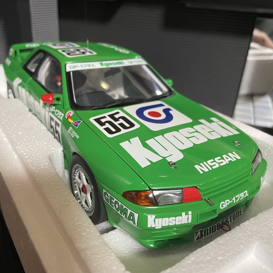 絶版未展示品オートアート 1/18スカイライン GT-R (R32)グループAおもちゃ/ぬいぐるみ