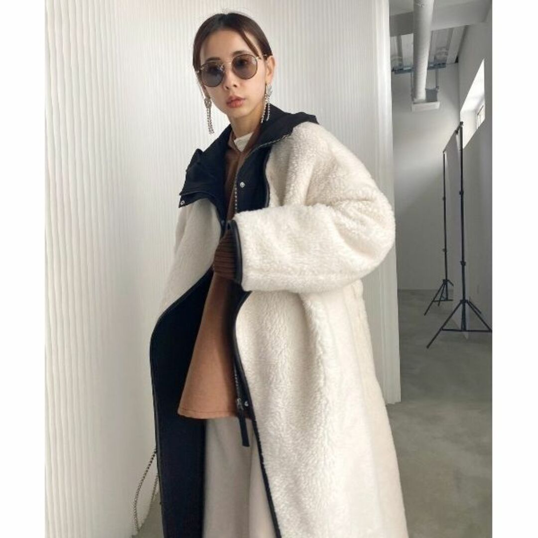 AMERI＊MILITARY LAYERED BOA COAT