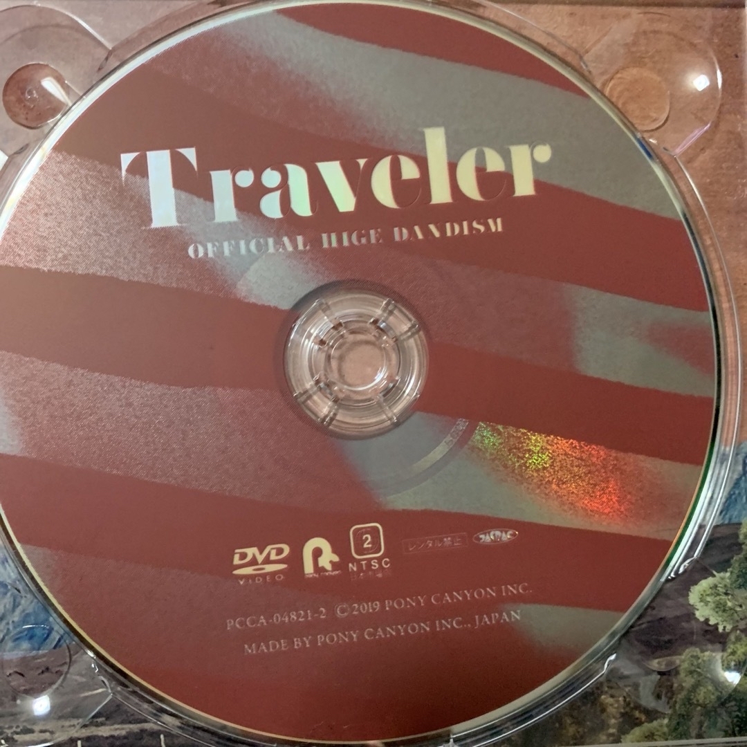 Official髭男dism(オフィシャルヒゲダンディズム)のTraveler【初回限定盤LIVE DVD盤】　中古美品 エンタメ/ホビーのCD(ポップス/ロック(邦楽))の商品写真