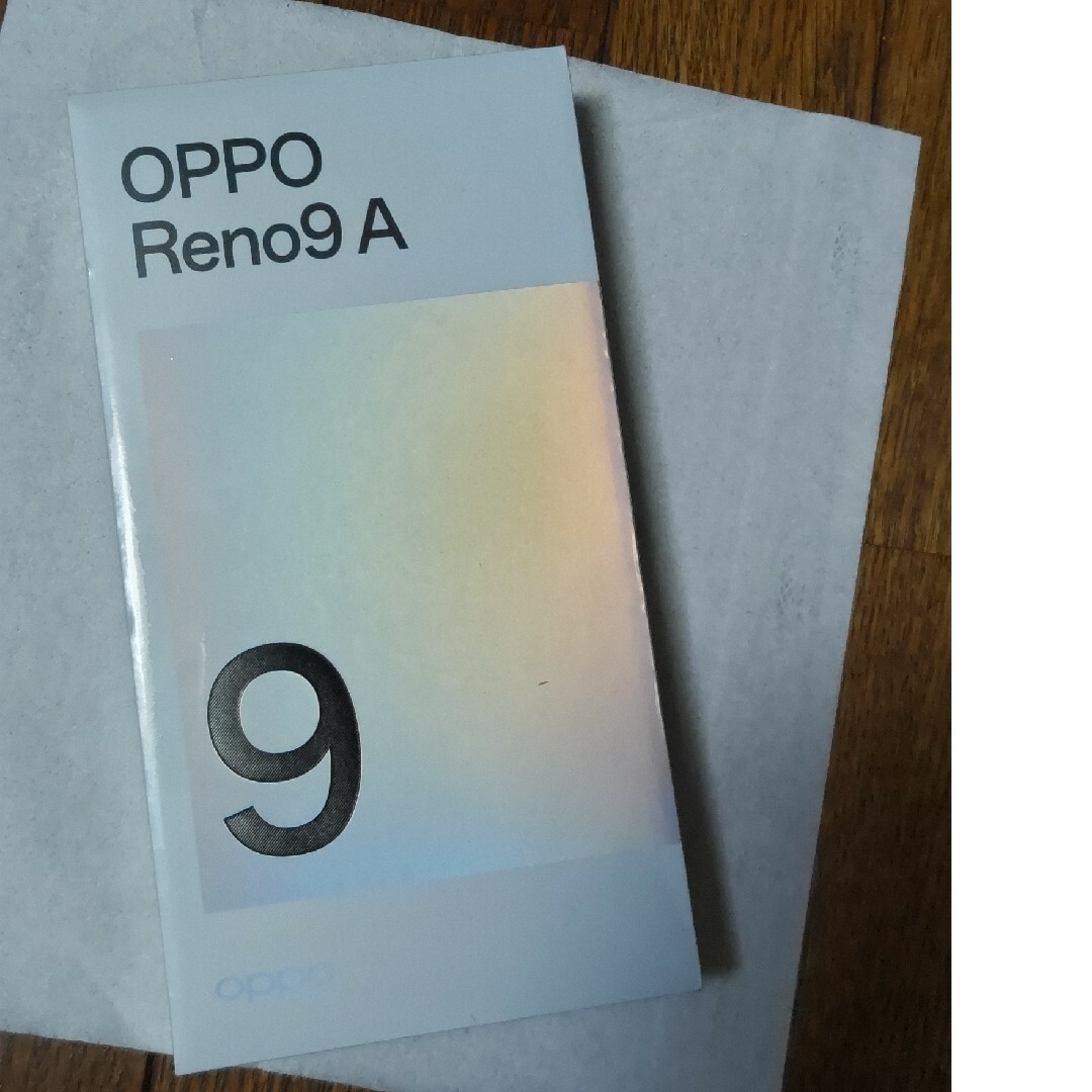 【新品未開封】OPPO Reno 9a ムーンホワイト 128GB ワイモバイル