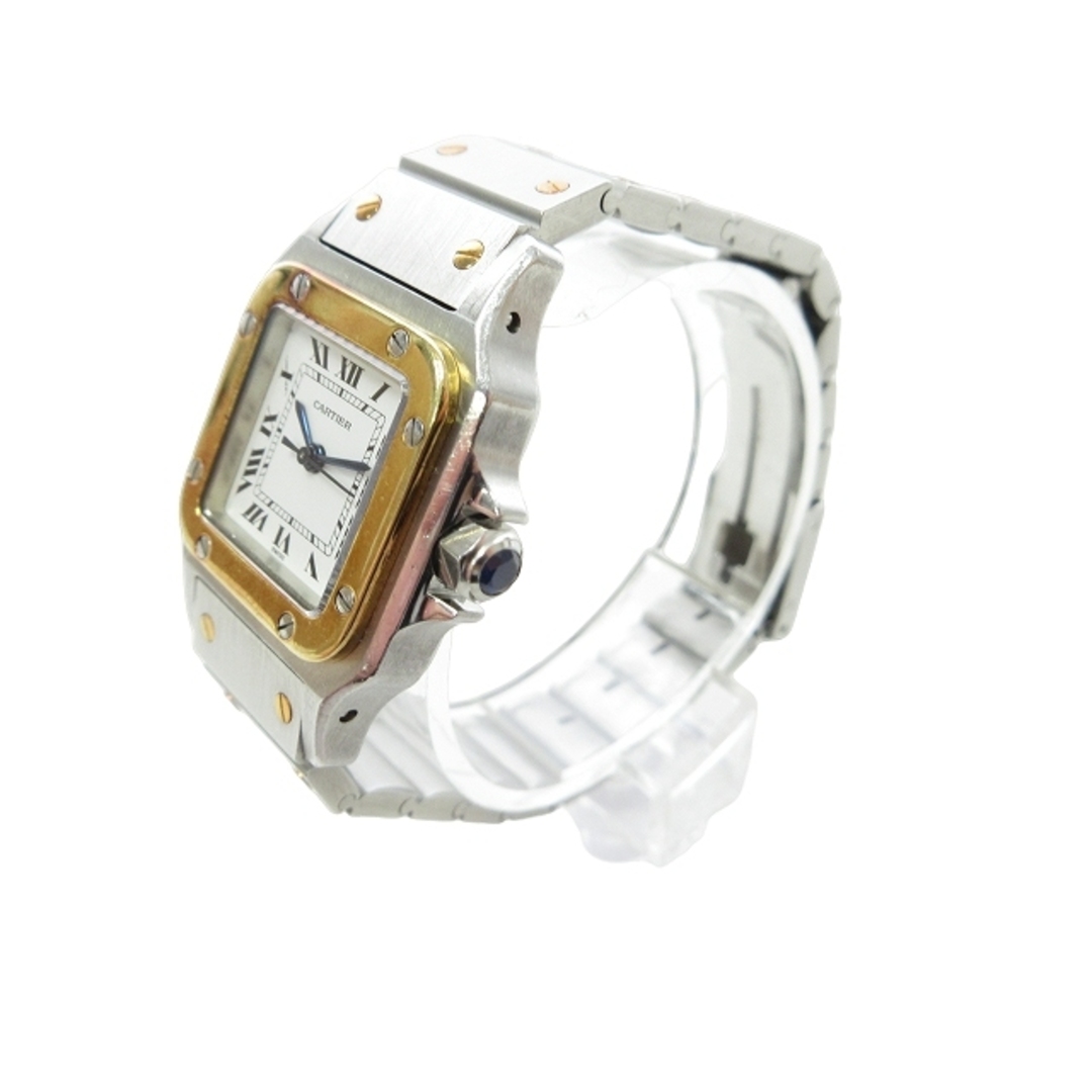 Cartier - カルティエ サントスガルベSM 腕時計 YGベゼル 自動巻き