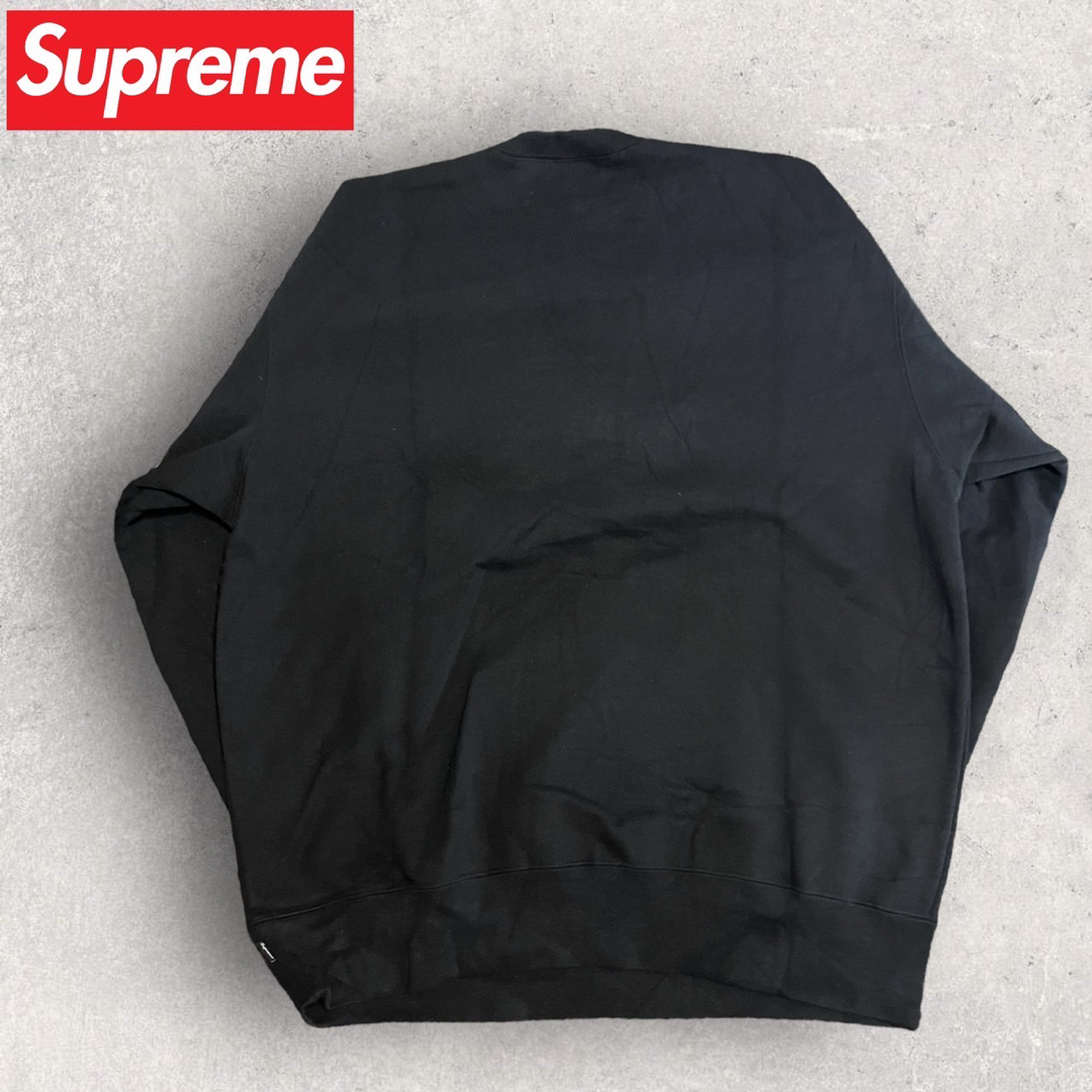 Supreme Box Logo Crewneck Black Lサイズ 黒BlackサイズLサイズ状態