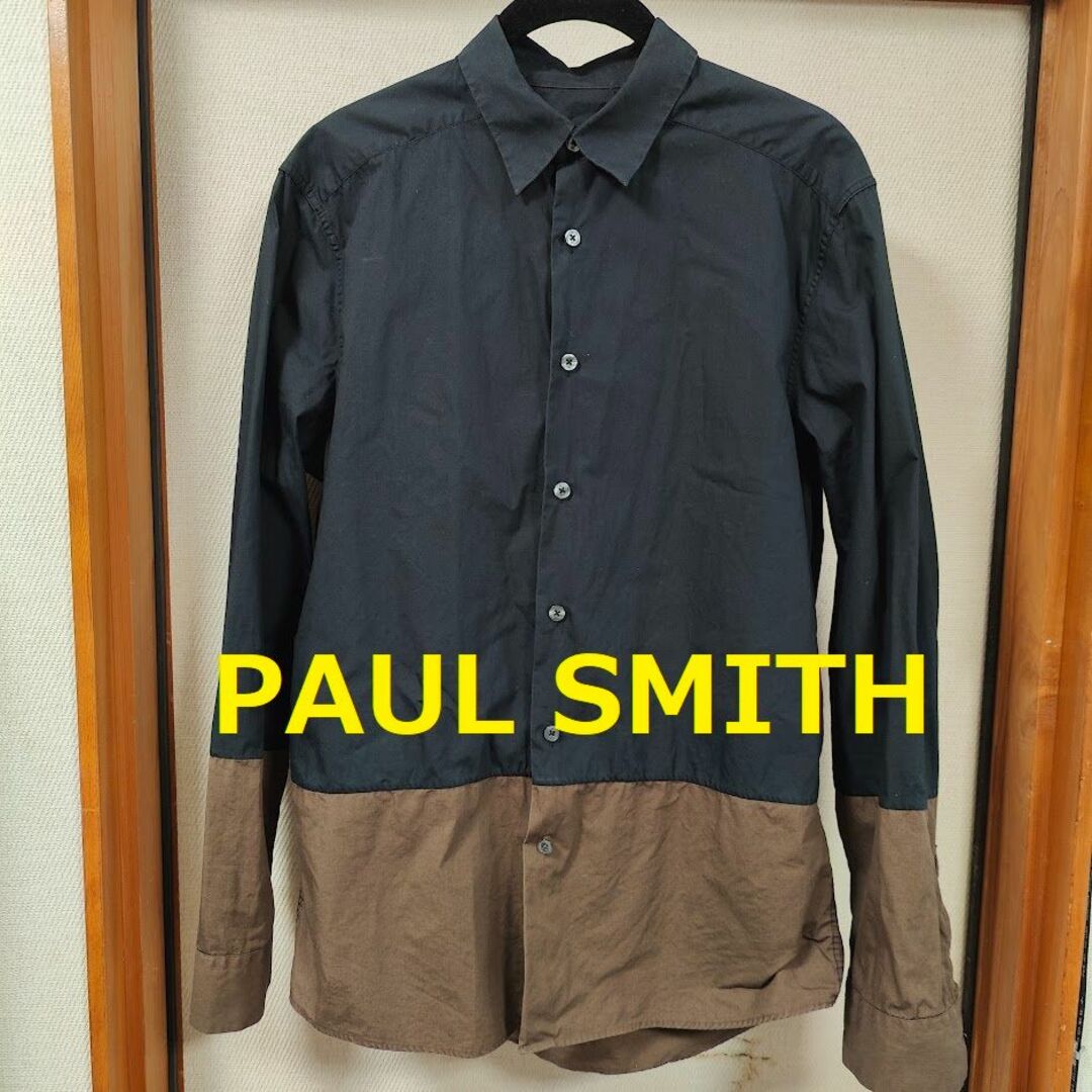 Paul Smith バイカラー シャツ ポールスミス