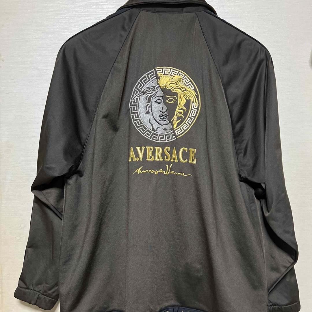 VERSACE ヴェルサーチ セットアップ ジャージ トラックジャケット 黒色