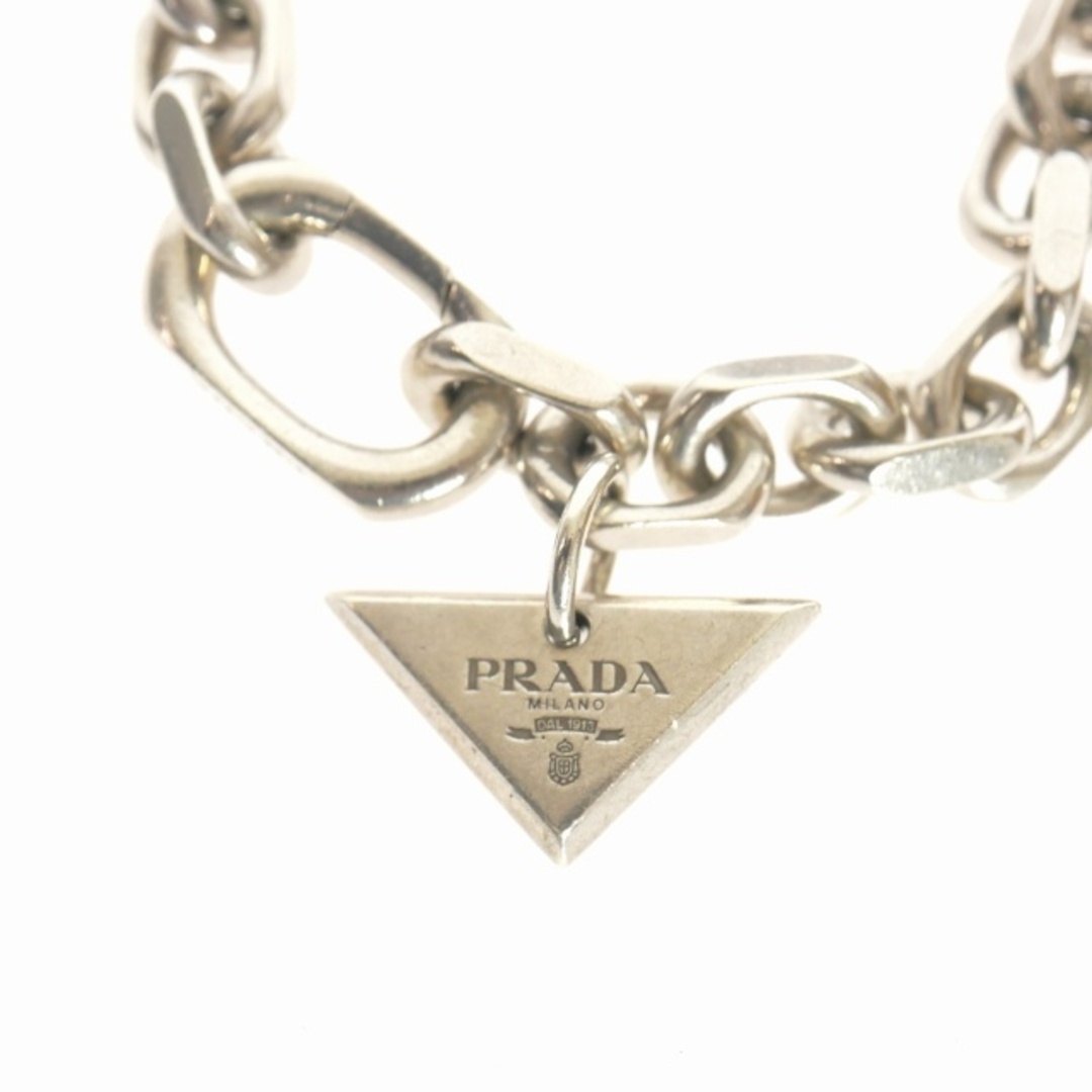 アクセサリープラダ PRADA チェーンブレスレット アクセサリー S シルバー