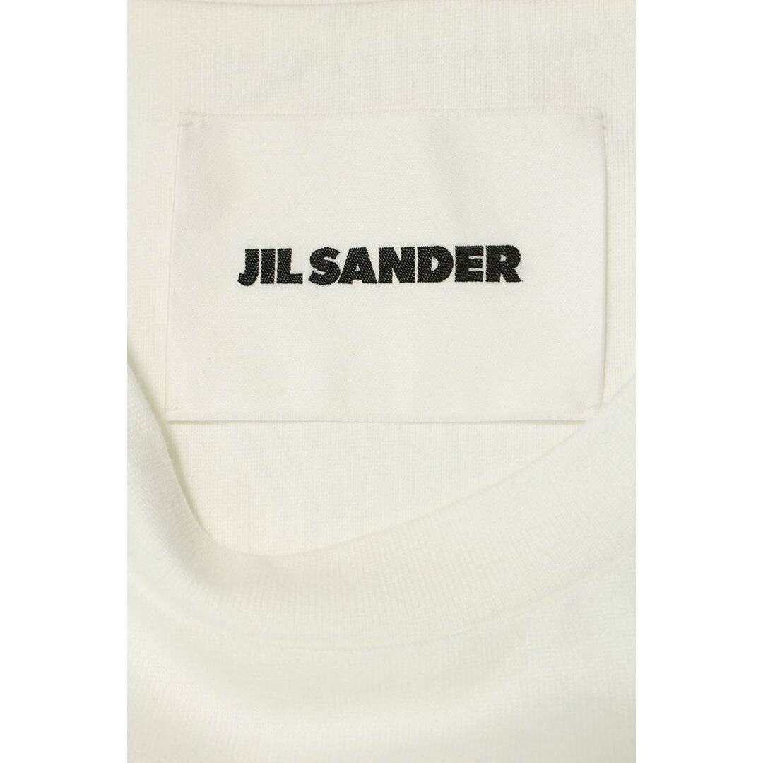 Jil Sander(ジルサンダー)のジルサンダー  23AW  J22GC0129 オーバーサイズロゴプレート付き長袖カットソー メンズ S メンズのトップス(Tシャツ/カットソー(七分/長袖))の商品写真