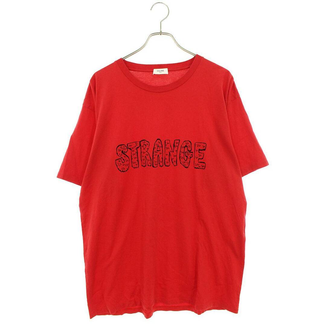 セリーヌバイエディスリマン  23ZA8501F STRANGEプリントTシャツ メンズ L