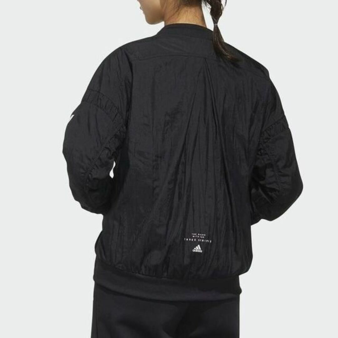 (新品)adidas　レディース ライトウーブン ボンバー ジャケット