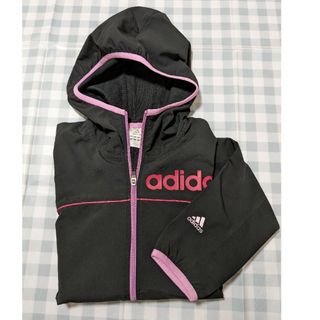 アディダス(adidas)のアディダス　ウインドブレーカー　女の子　S(ジャケット/上着)