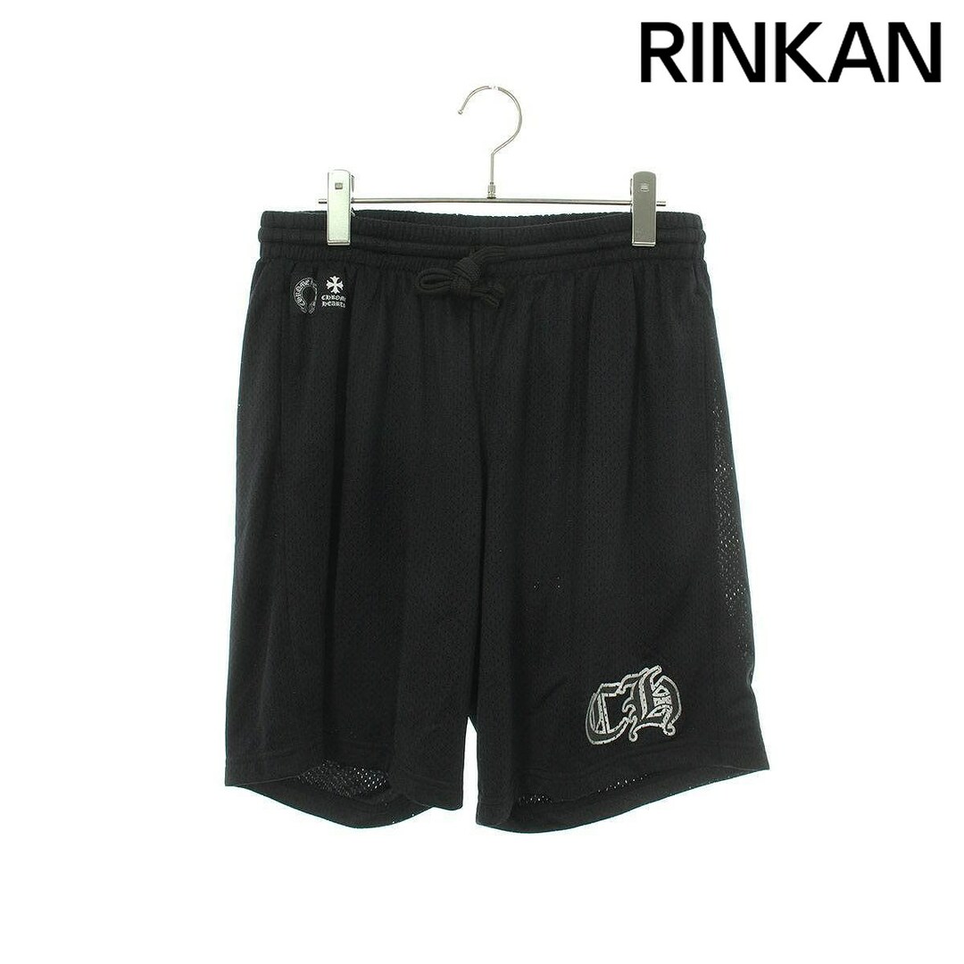 クロムハーツ  MESH VARSITY SHORTS CHプリントメッシュハーフパンツ メンズ L