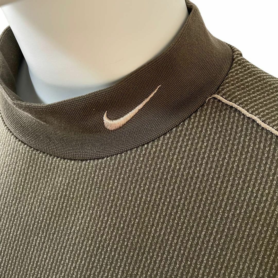 NIKE モックネックTシャツ 長袖 厚手 SPHERE DRY スウォッシュ 6