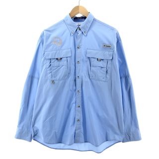 コロンビア(Columbia)の古着 コロンビア Columbia PFG 長袖 ボタンダウン フィッシングシャツ メンズL /eaa378713(シャツ)