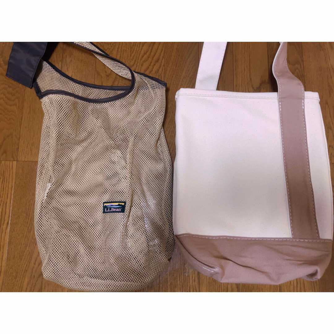 llbean シリンダー トートバッグ メッシュ 希少 レア 完売品