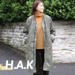 H.A.K✨ハク　美品　クリーニング済み　可愛いモコモコなブラック色ジャケット