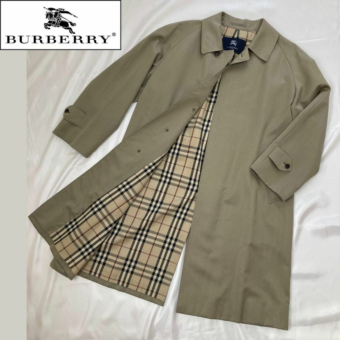 BURBERRY - 【美品】バーバリー メンズウールコート ノバチェック