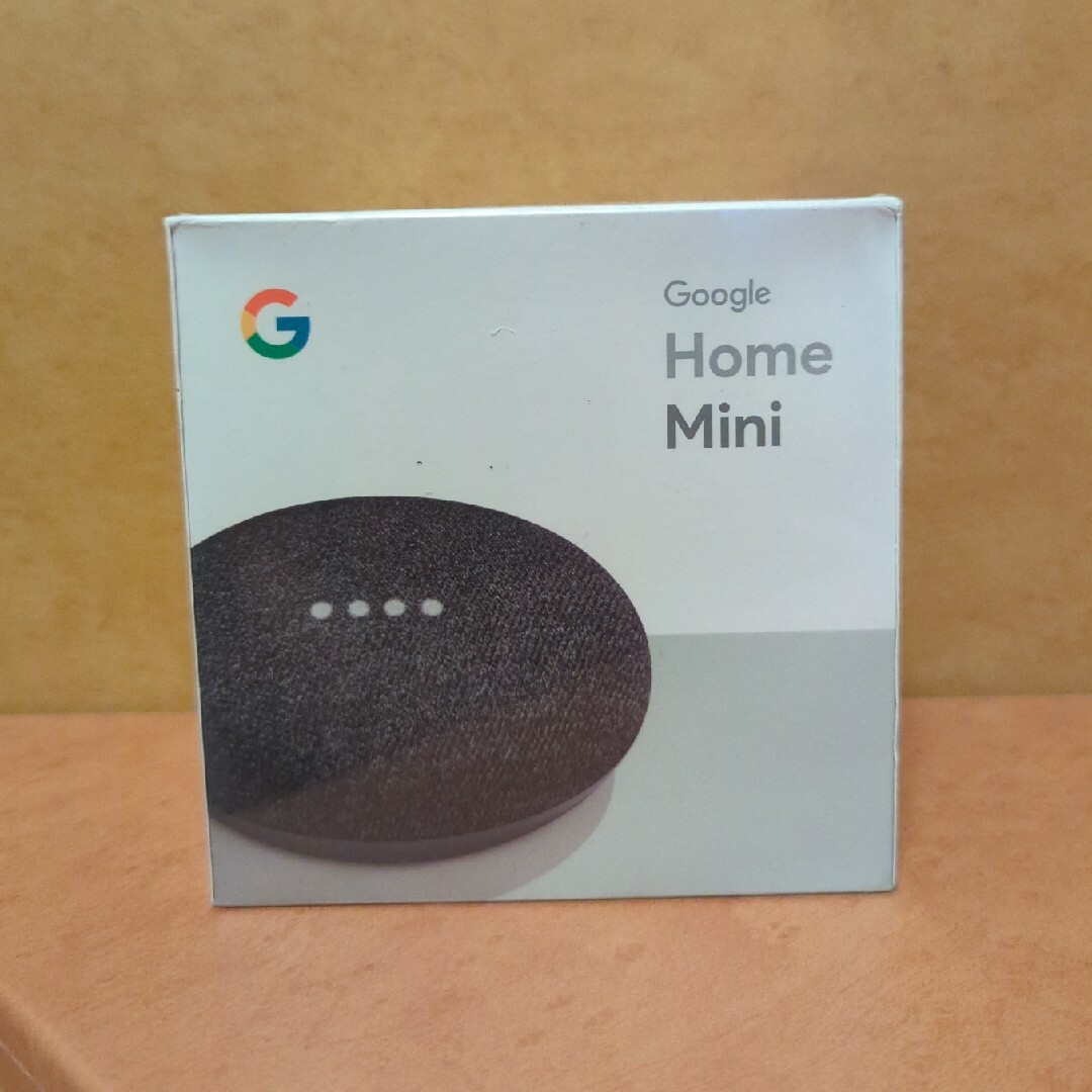 Google(グーグル)のGoogle Home Mini チャーコール スマホ/家電/カメラのオーディオ機器(スピーカー)の商品写真