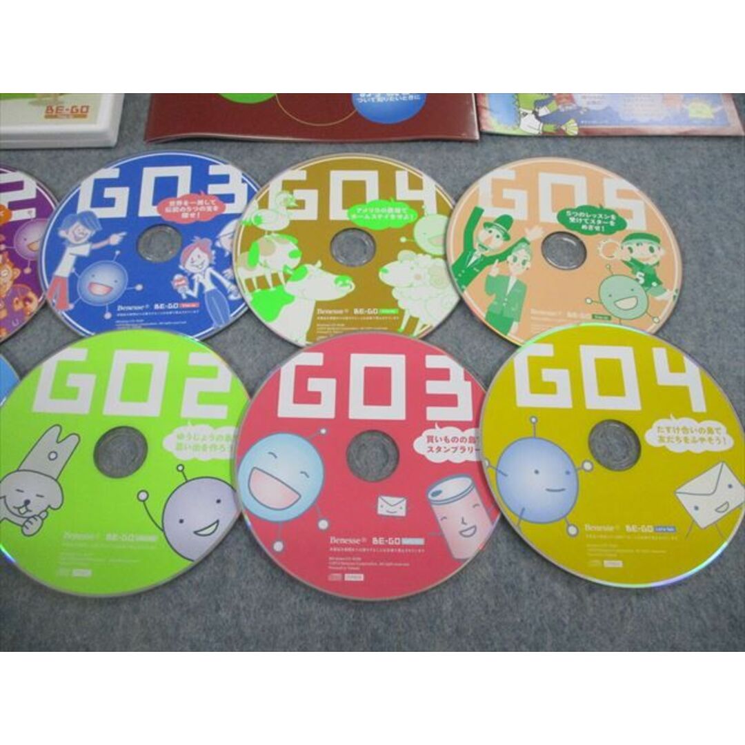 VG12-100 ベネッセ BE-GO ビーゴ Step Up/Let's Talk 通年セット CD-ROM14枚 00M4D