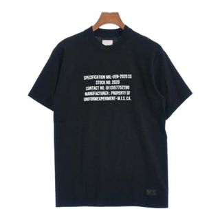 ユニフォームエクスペリメント(uniform experiment)のuniform experiment Tシャツ・カットソー 1(S位) 黒 【古着】【中古】(Tシャツ/カットソー(半袖/袖なし))
