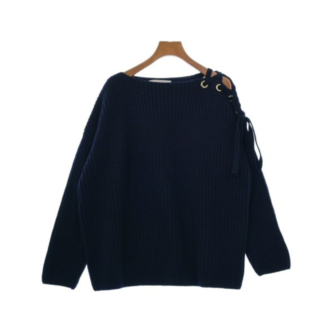 Stella McCartney(ステラマッカートニー)のSTELLA McCARTNEY ニット・セーター 36(XS位) 紺 【古着】【中古】 レディースのトップス(ニット/セーター)の商品写真