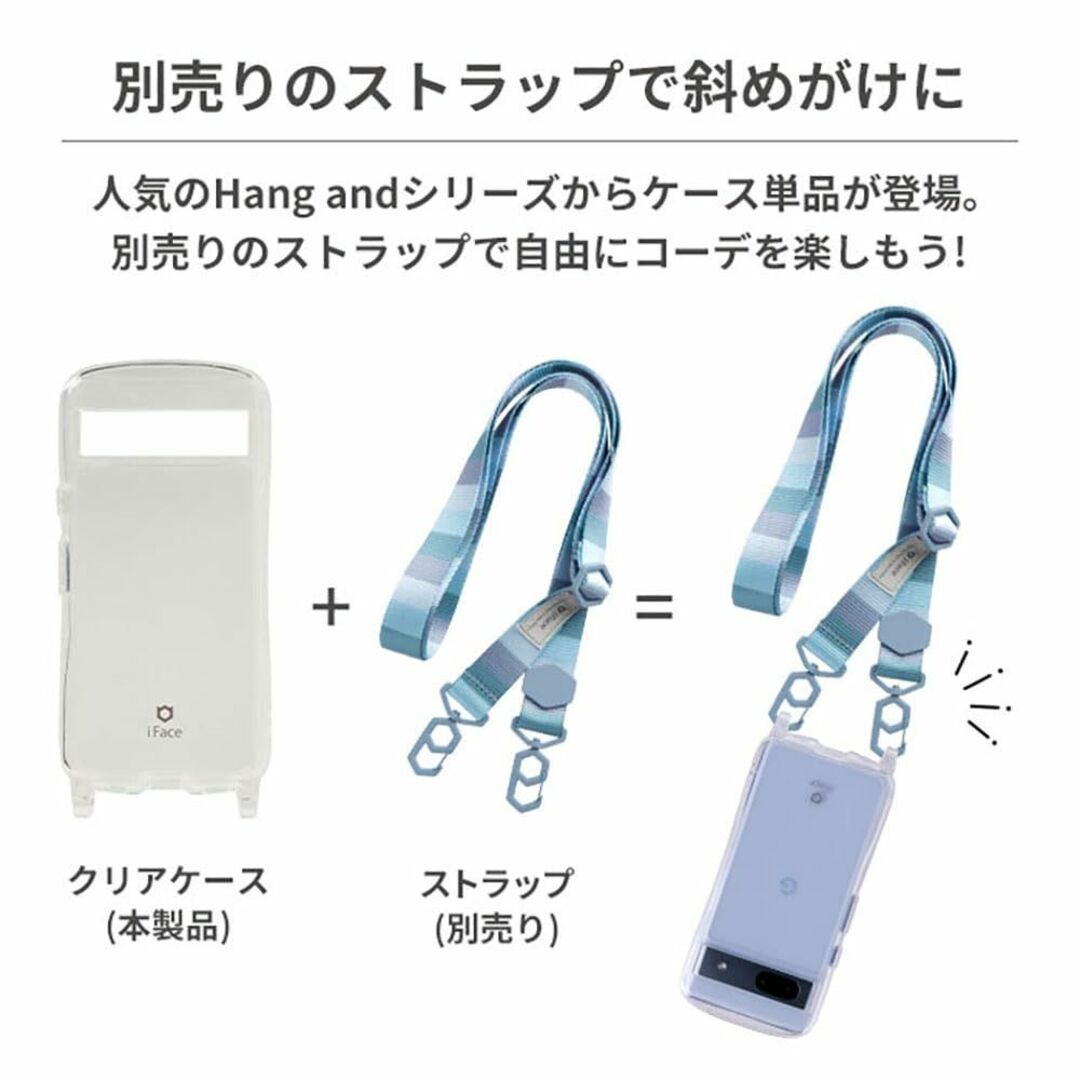 iFace Hang and Google Pixel 7a 専用 ケース クリ 2